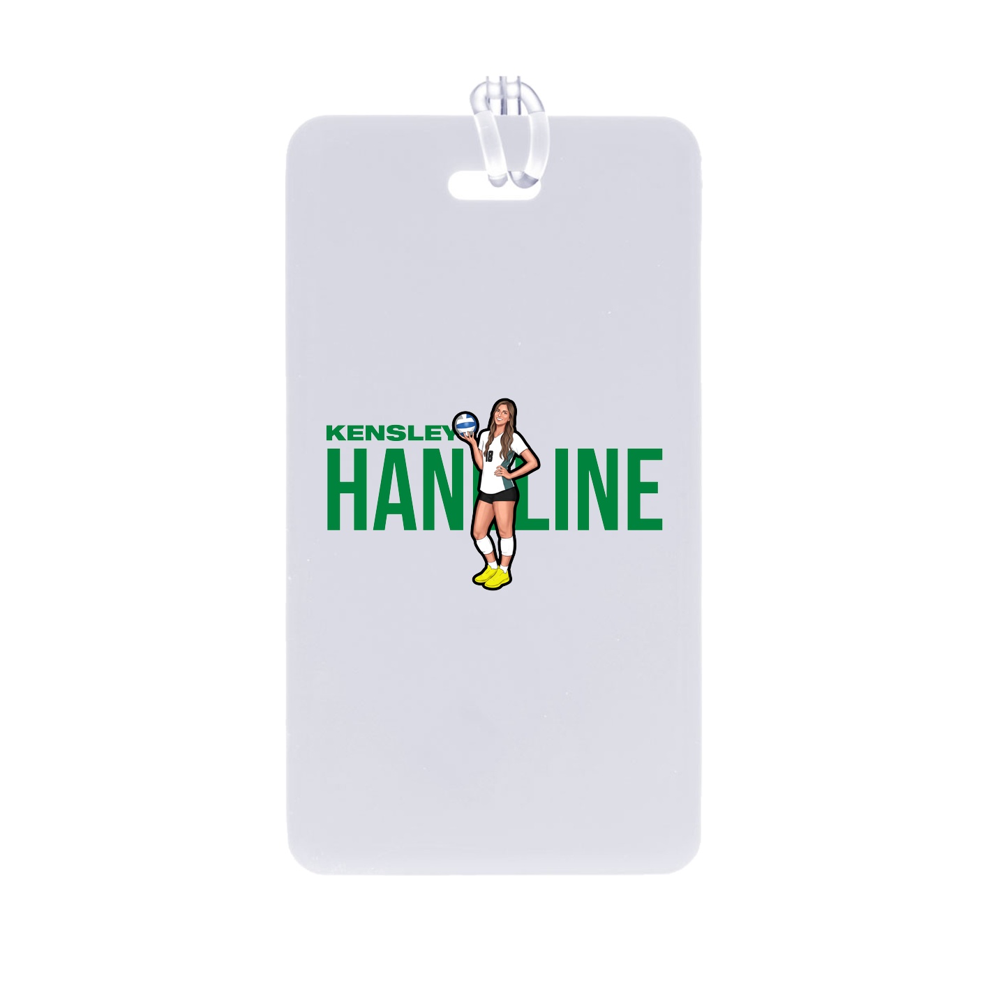 Bag Tag — Player Name in Classic