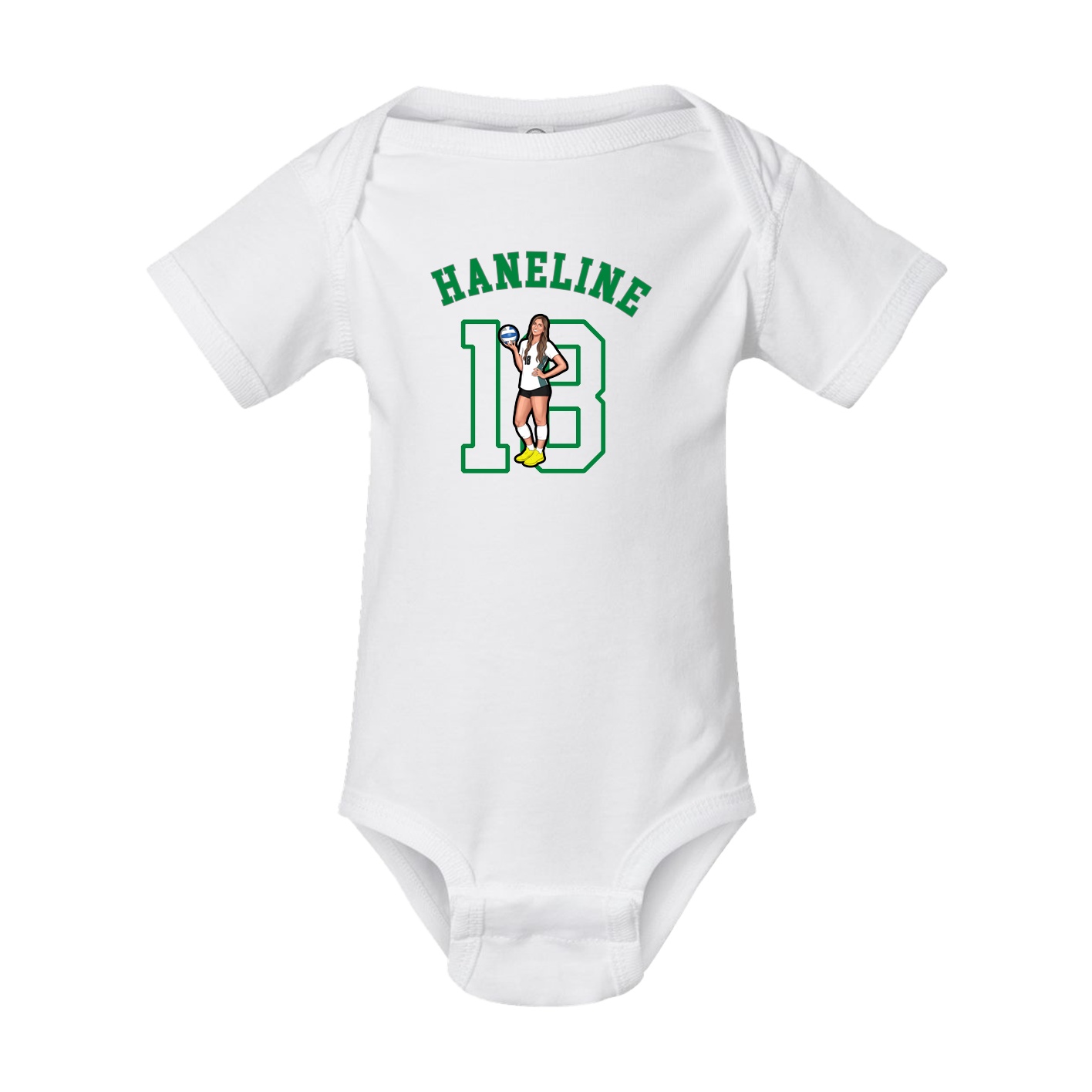 Baby Onesie — Shirsey Arch in White
