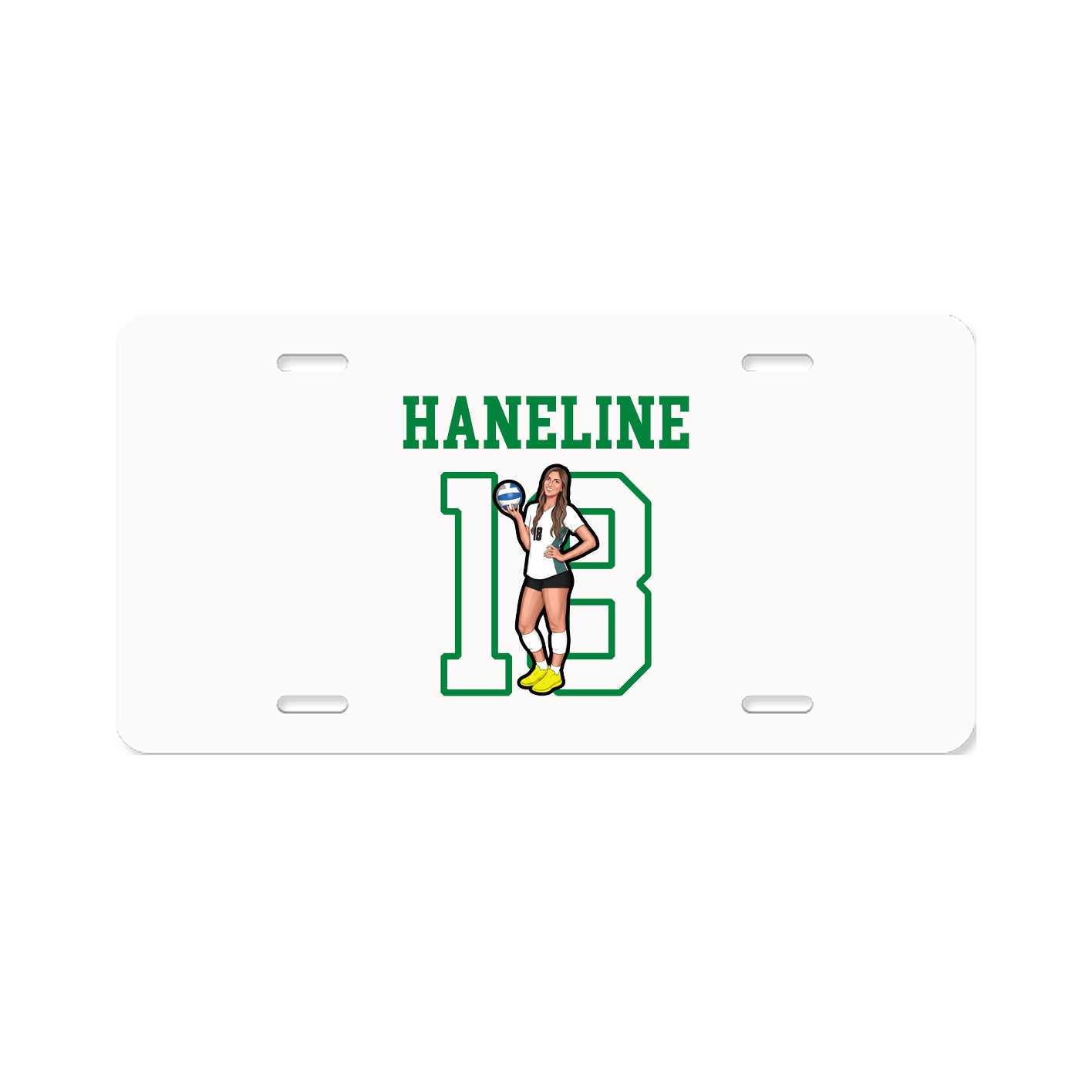 License Plate — Shirsey in Classic