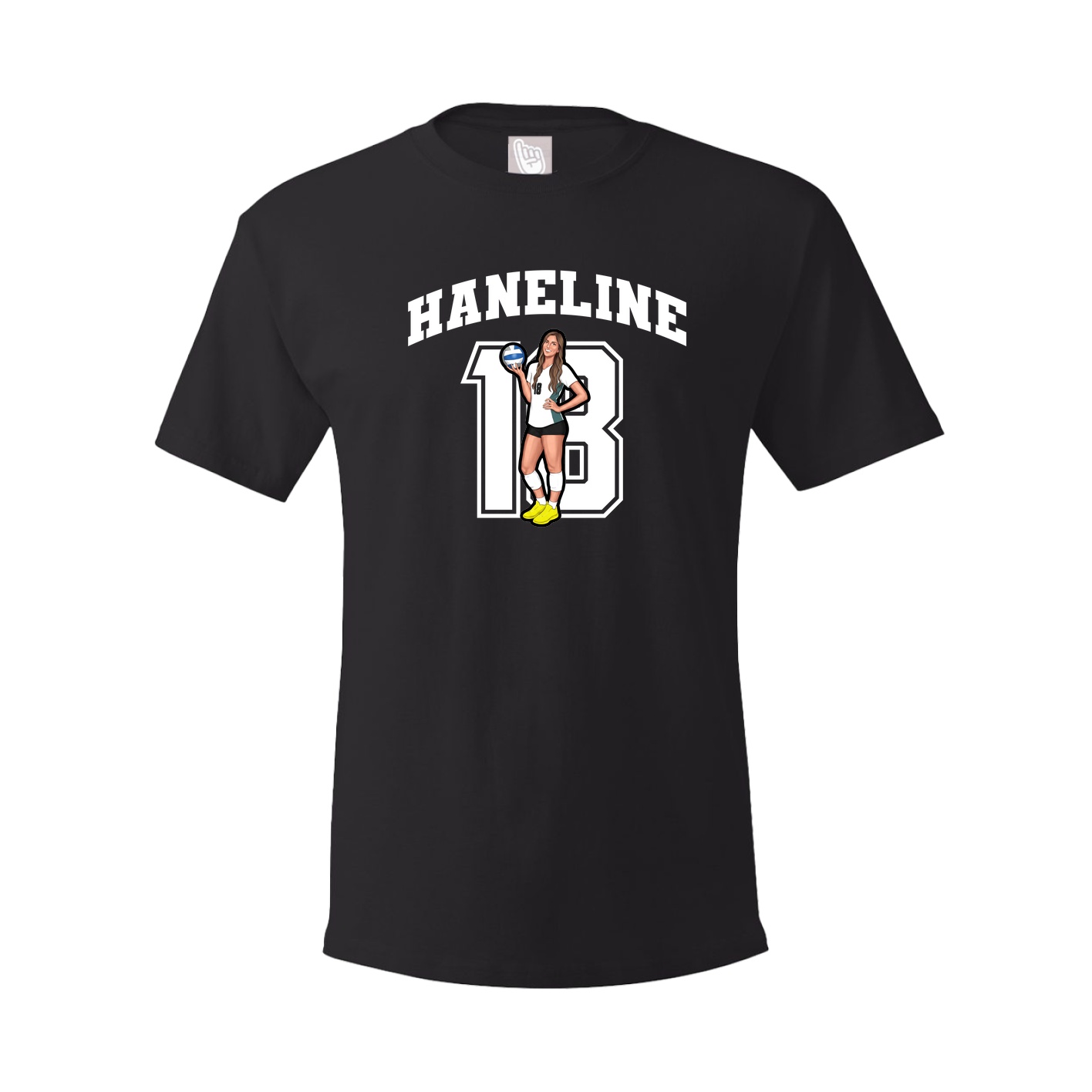 Tee — Number in Black