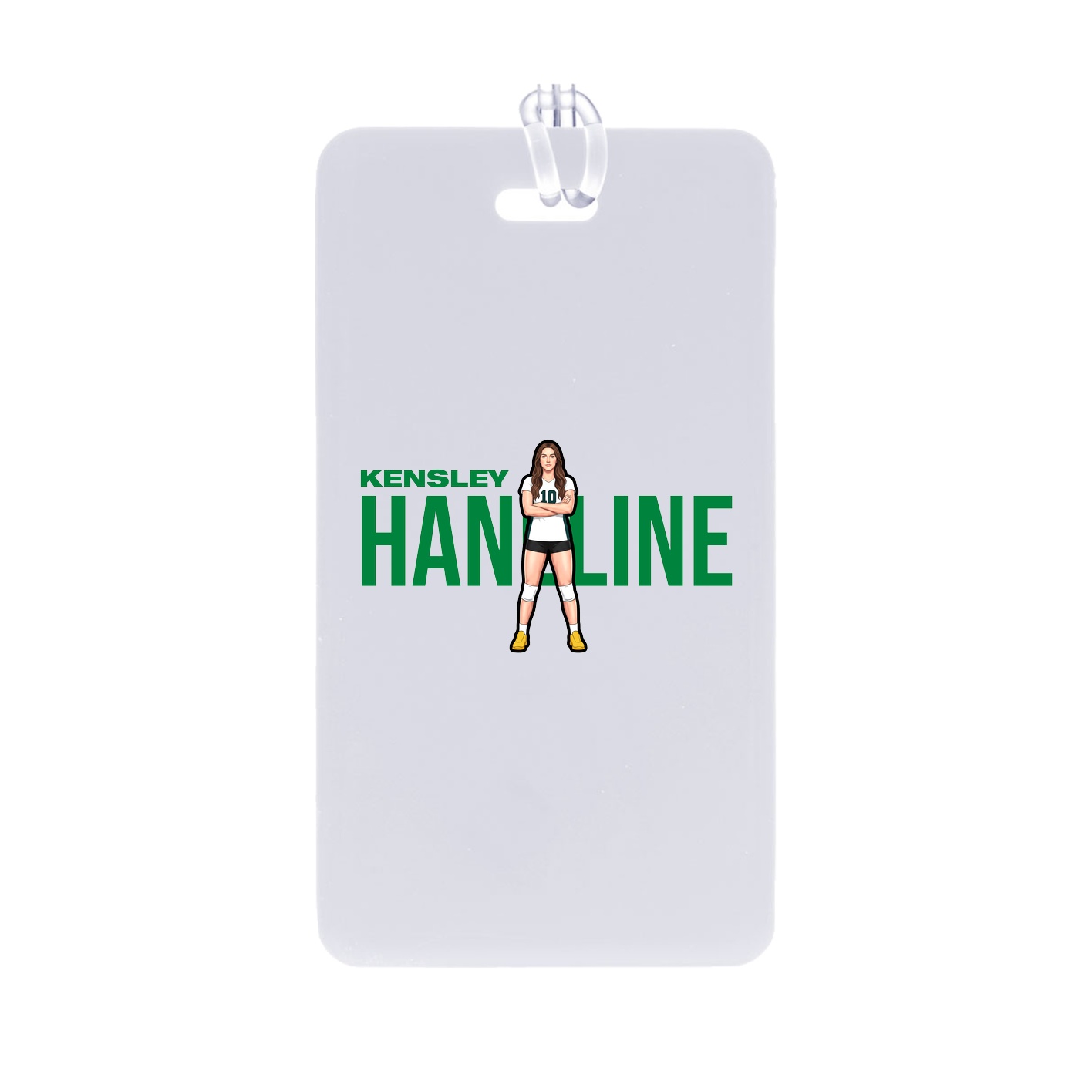 Bag Tag — Player Name in Classic