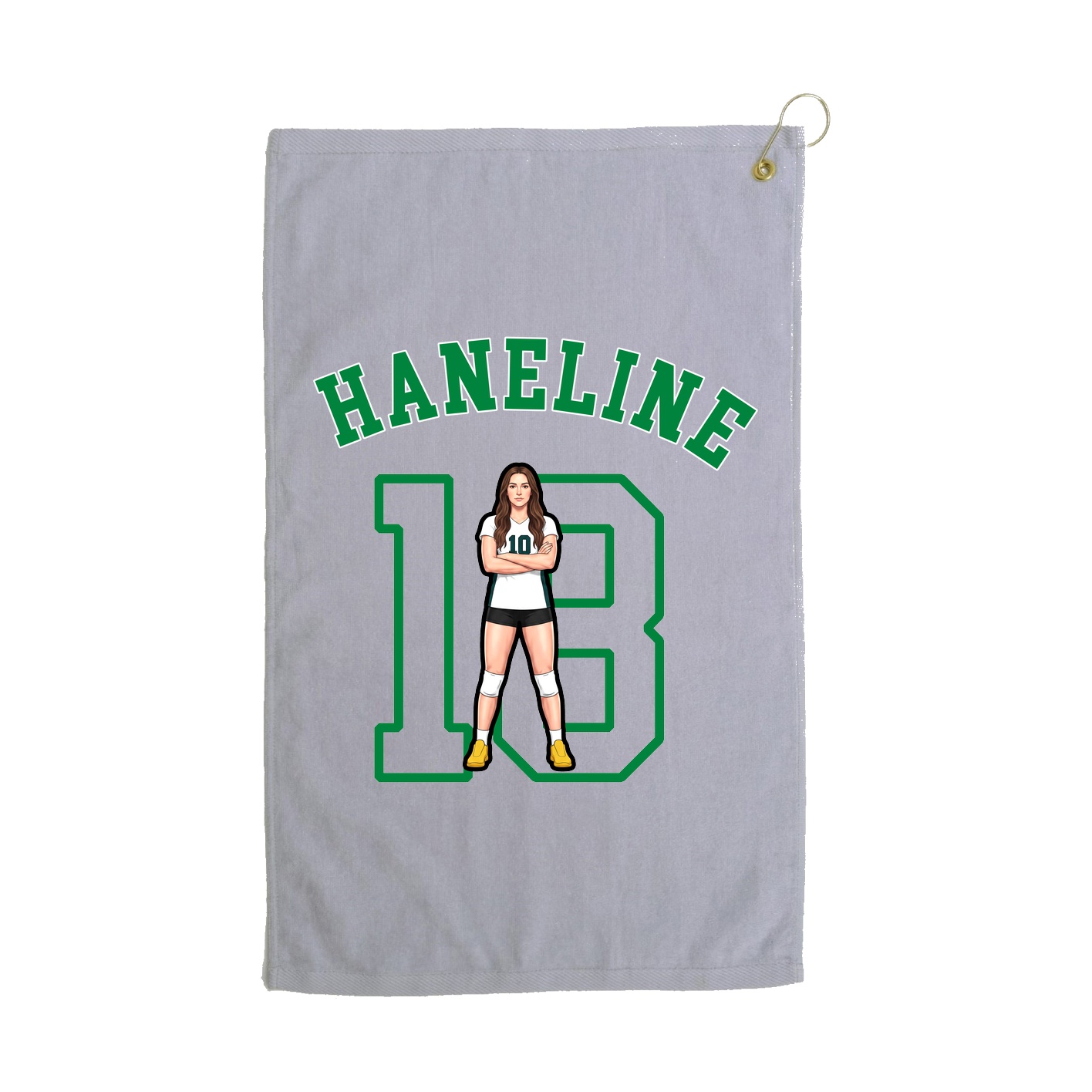 Golf Towel — Shirsey Arch in Grey