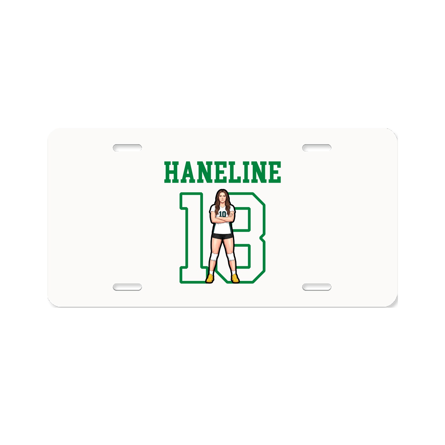 License Plate — Shirsey in Classic