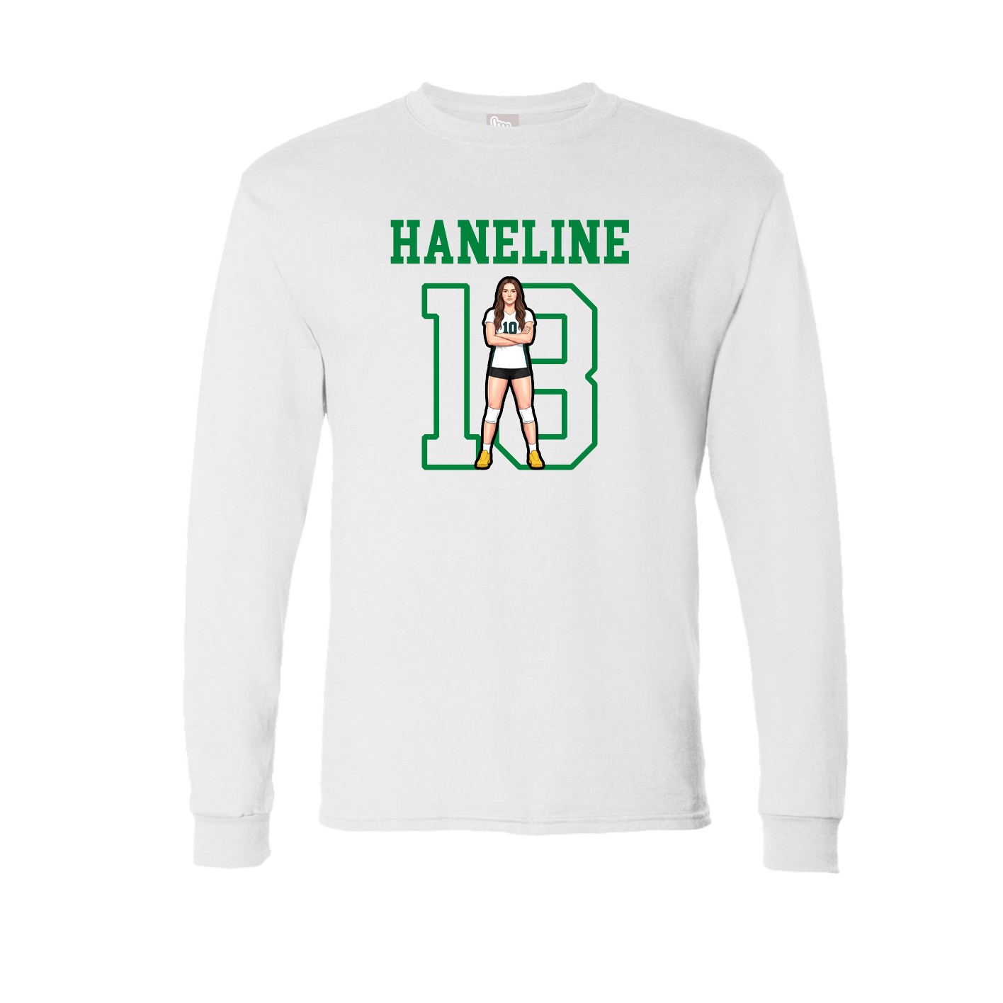Long Sleeve Tee — Shirsey in White