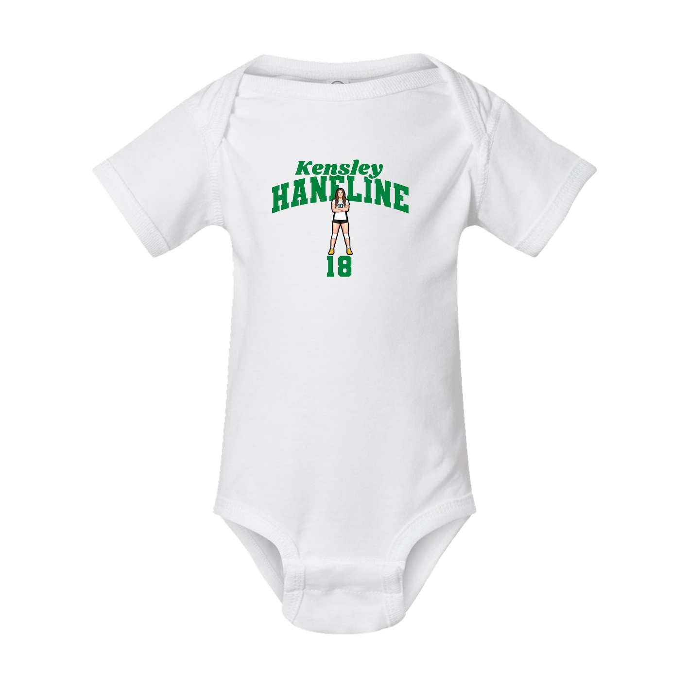 Baby Onesie — Signature Arch in White
