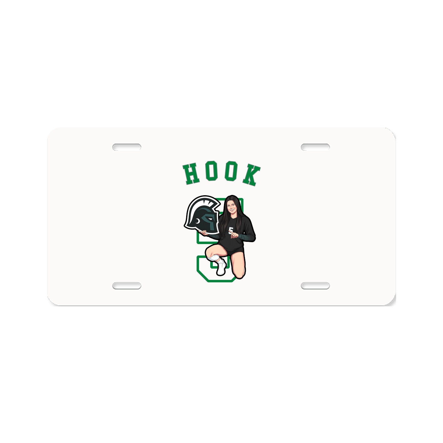 License Plate — Shirsey Arch in Classic