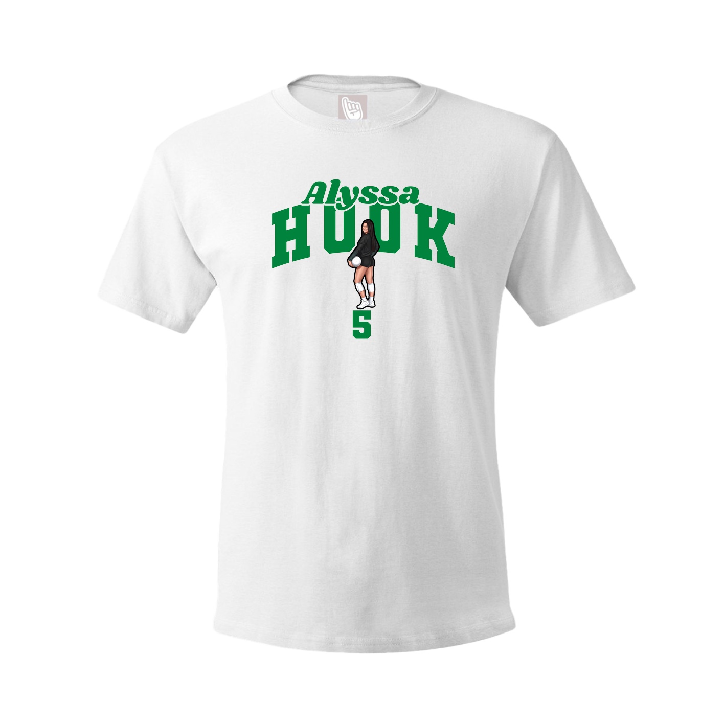 Tee — Signature Arch in White