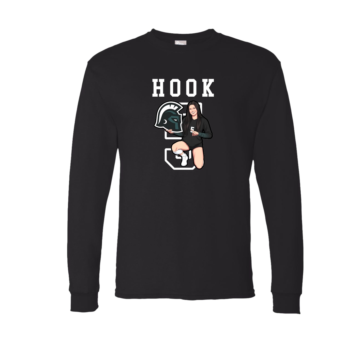 Long Sleeve Tee — Shirsey in Black
