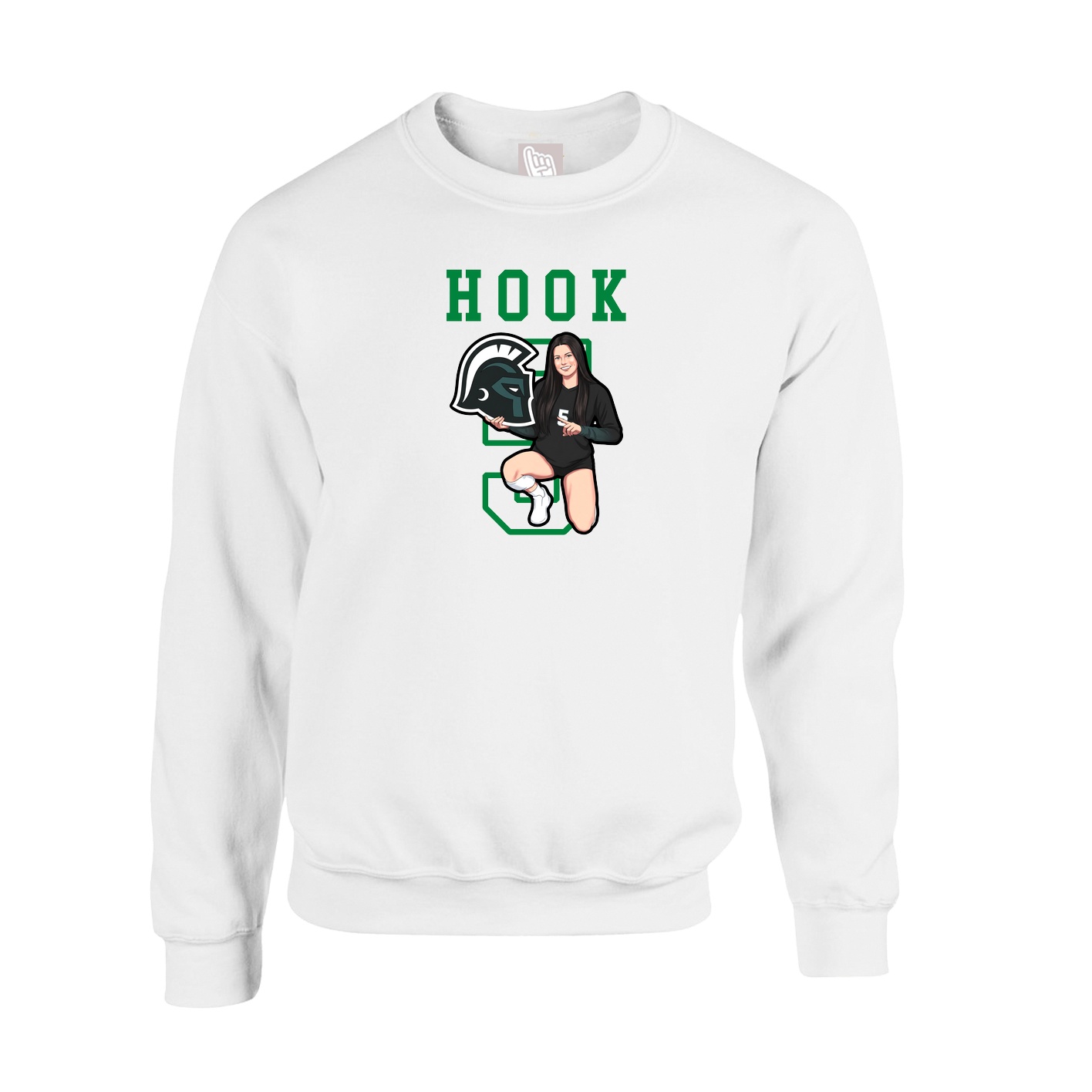 Fleece Crew — Shirsey in White