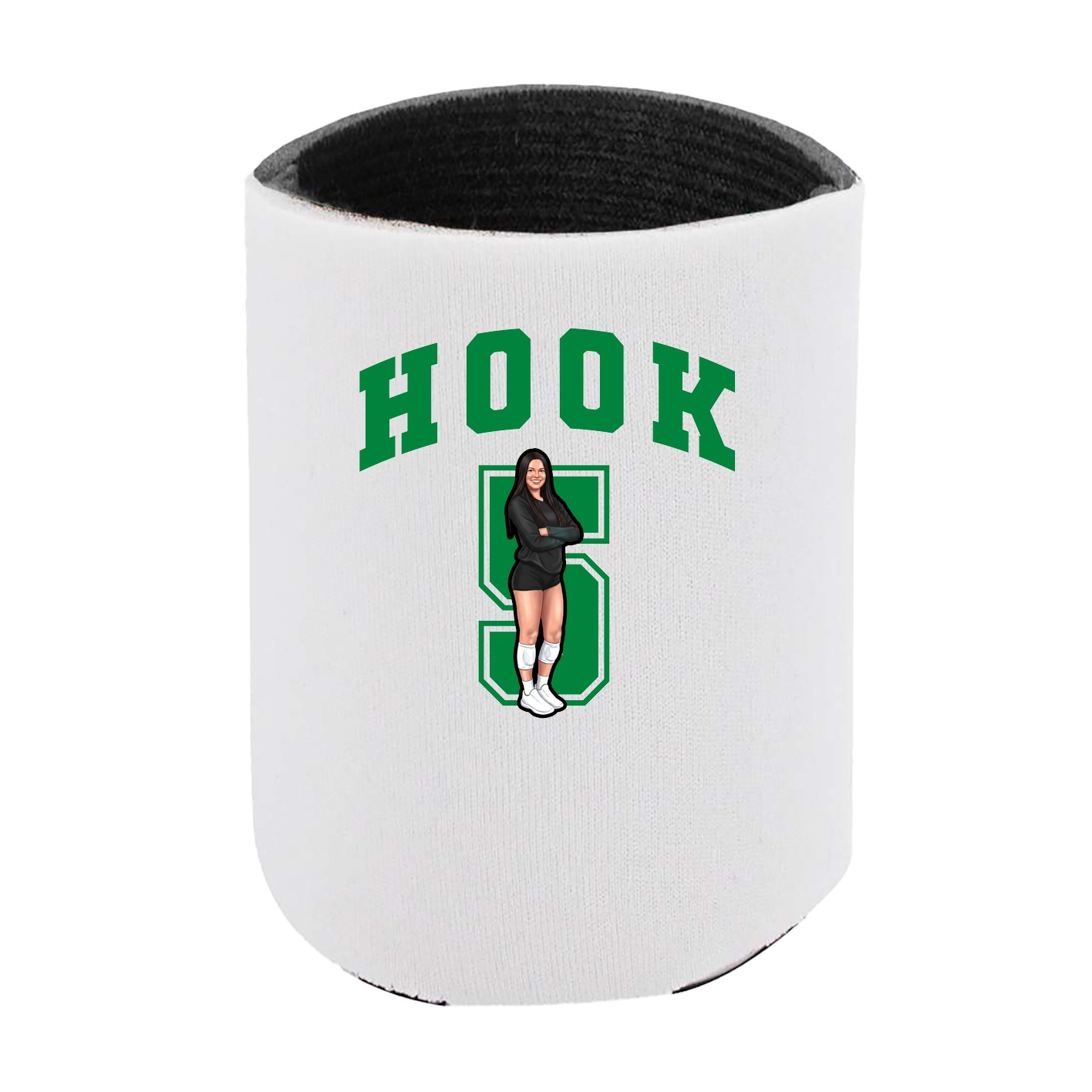 Can Holder — Number in White