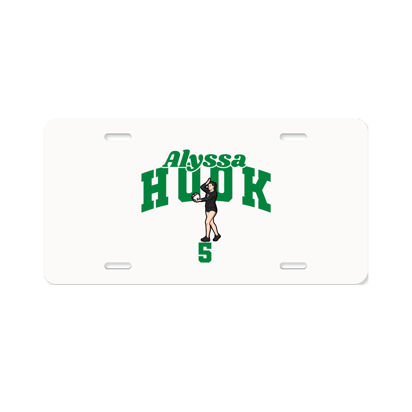 License Plate — Signature Arch in Classic