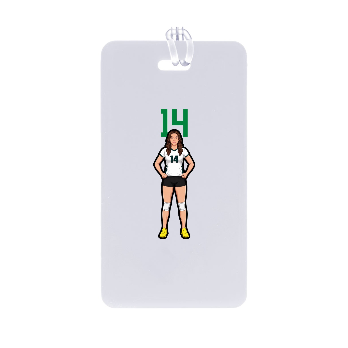 Bag Tag — Number Top in Classic