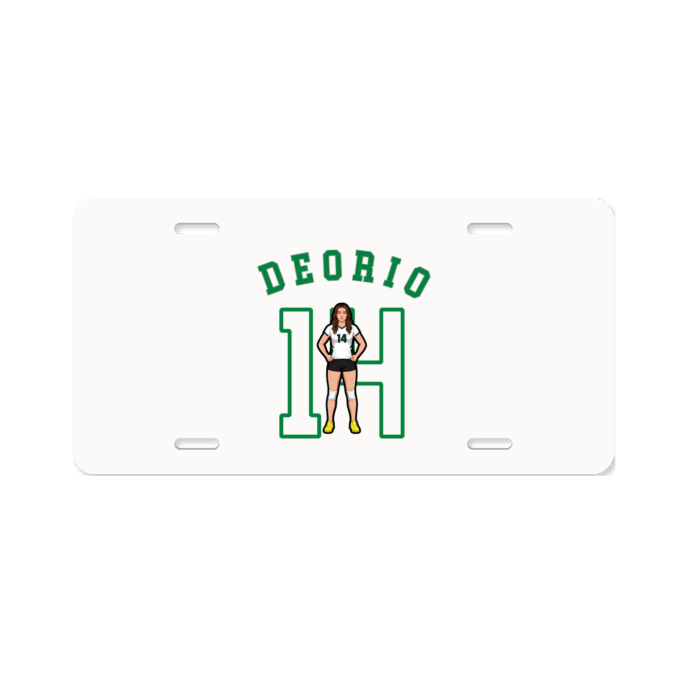 License Plate — Shirsey Arch in Classic