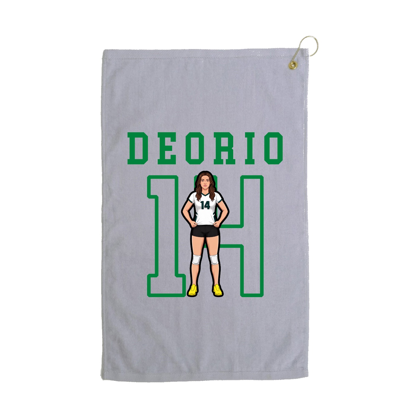 Golf Towel — Shirsey in Grey