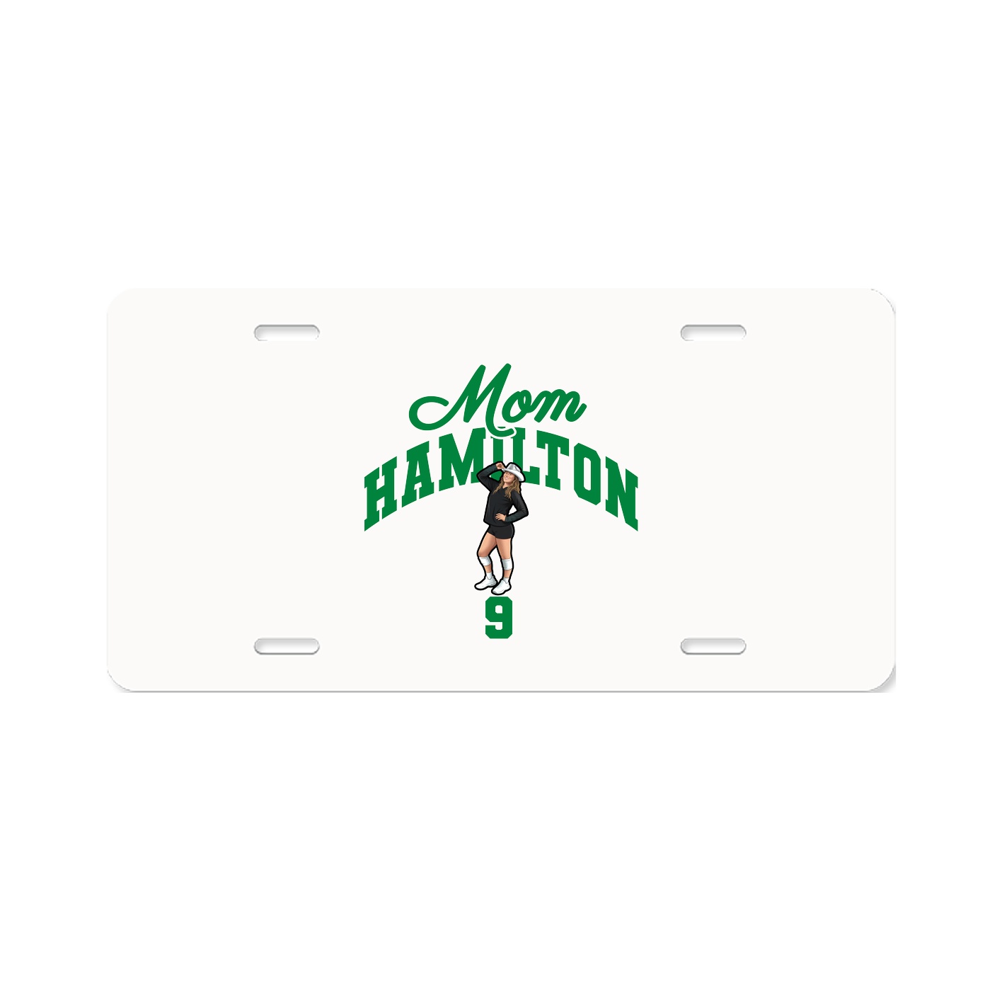 License Plate — Mothers Day Arch in Classic