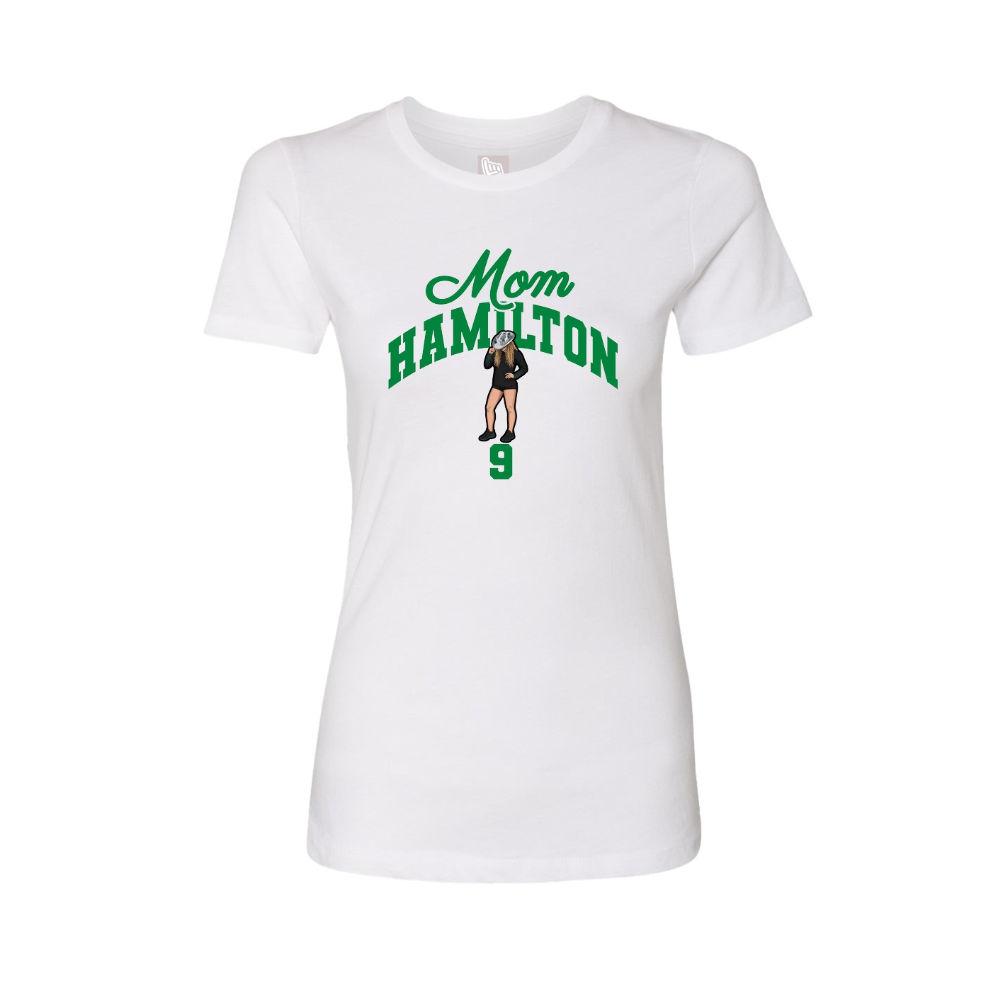 Womens Tee — Mothers Day Arch in White