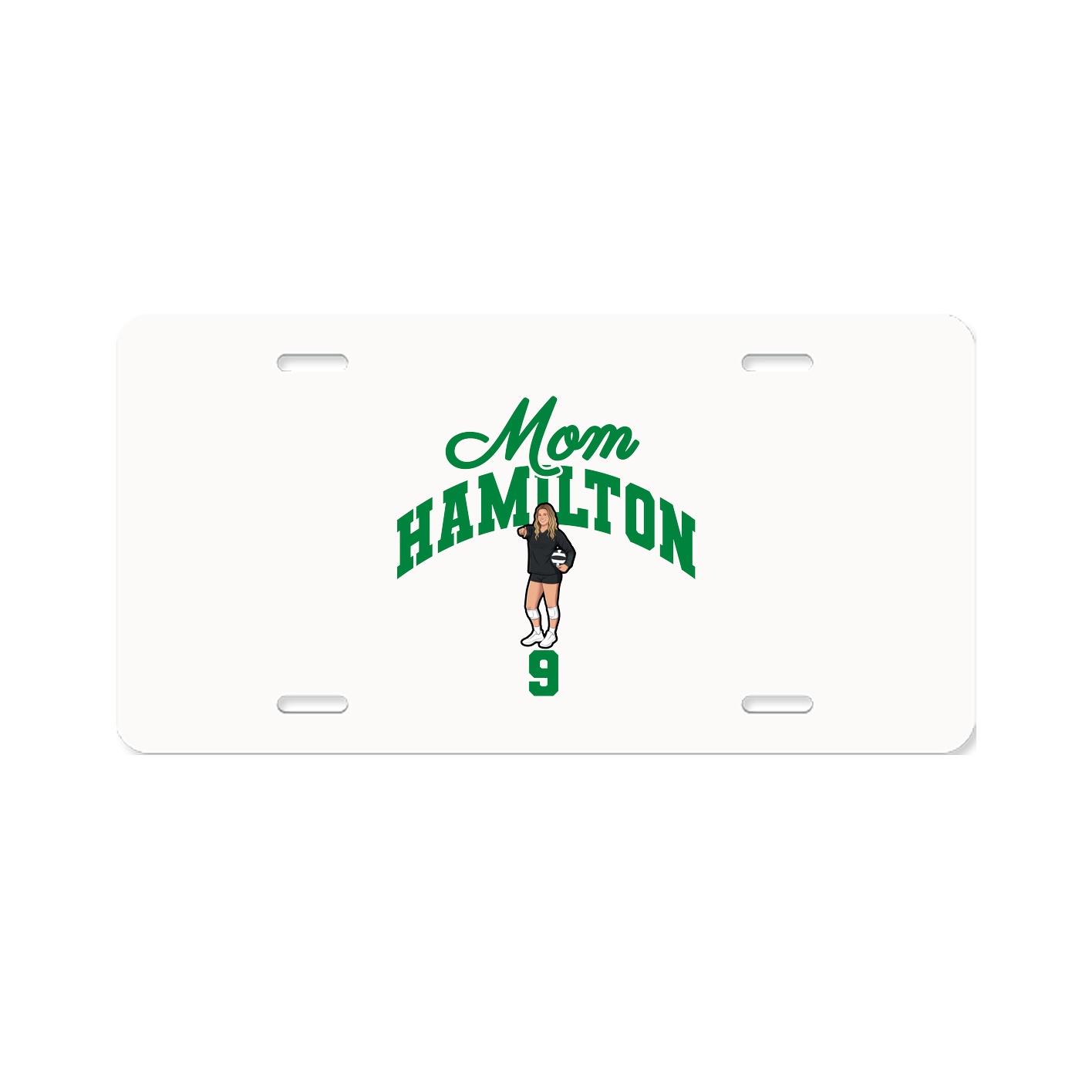 License Plate — Mothers Day Arch in Classic