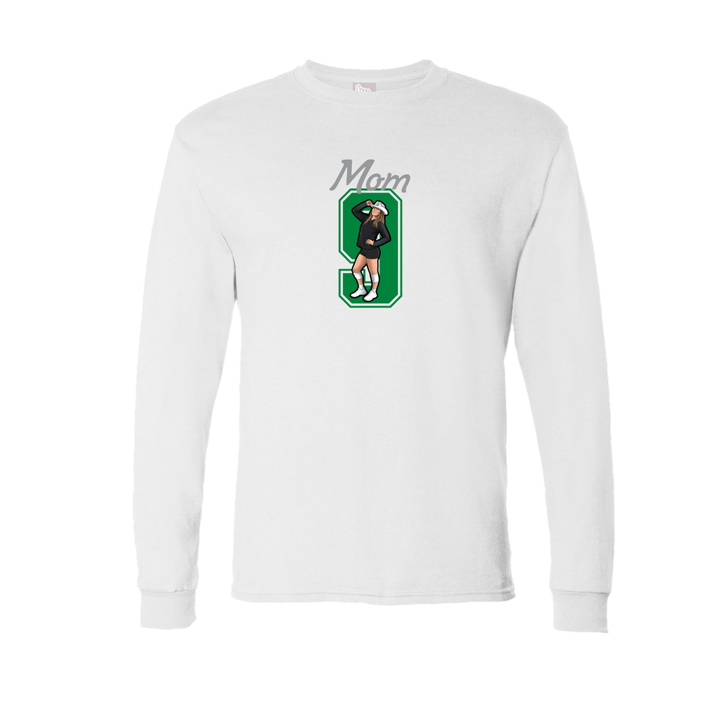 Long Sleeve Tee — Mothers Day Shirsey in White