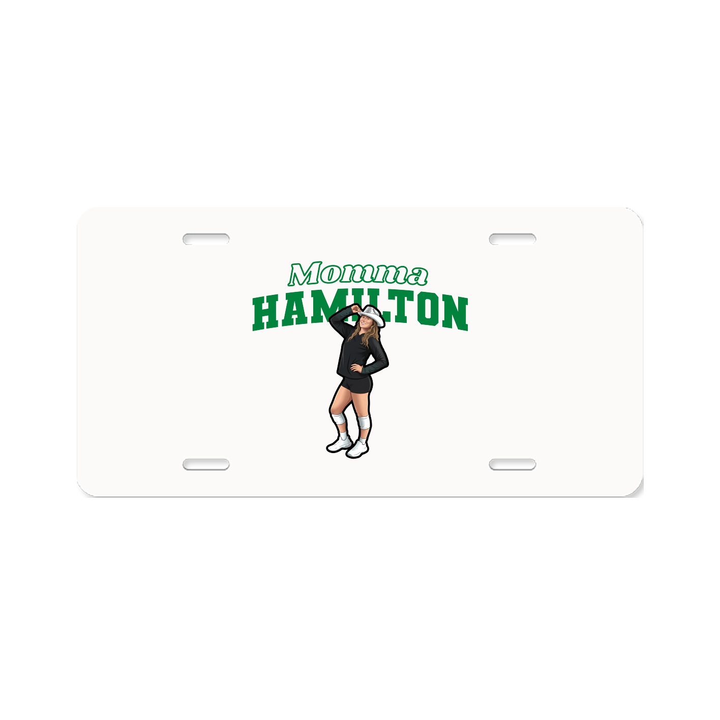 License Plate — Mothers Day Block in Classic
