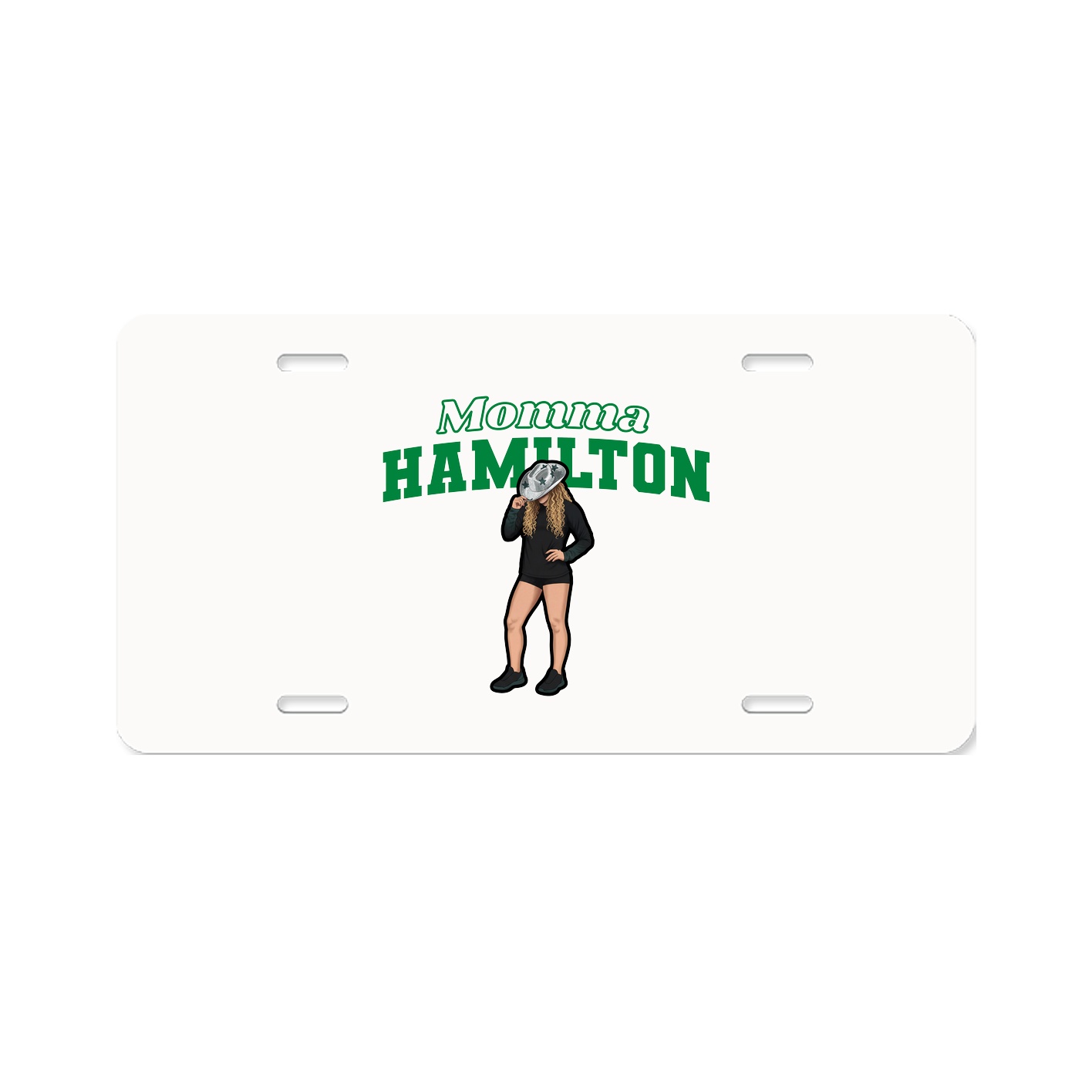 License Plate — Mothers Day Block in Classic