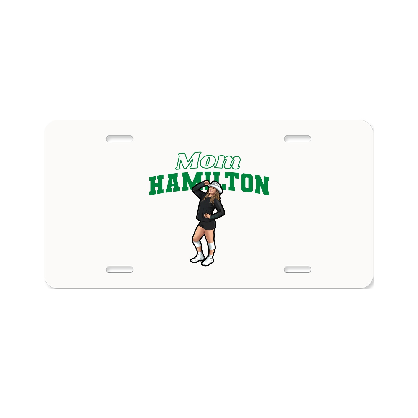 License Plate — Mothers Day Block in Classic