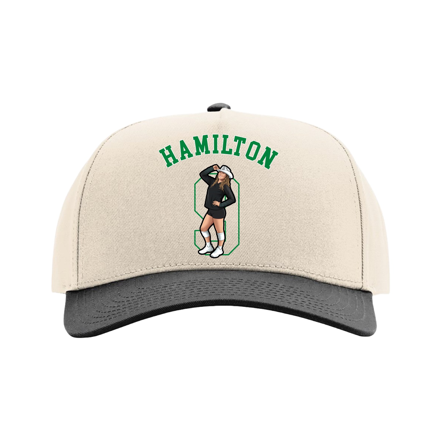 Full Fabric Five-Panel Champ Cap