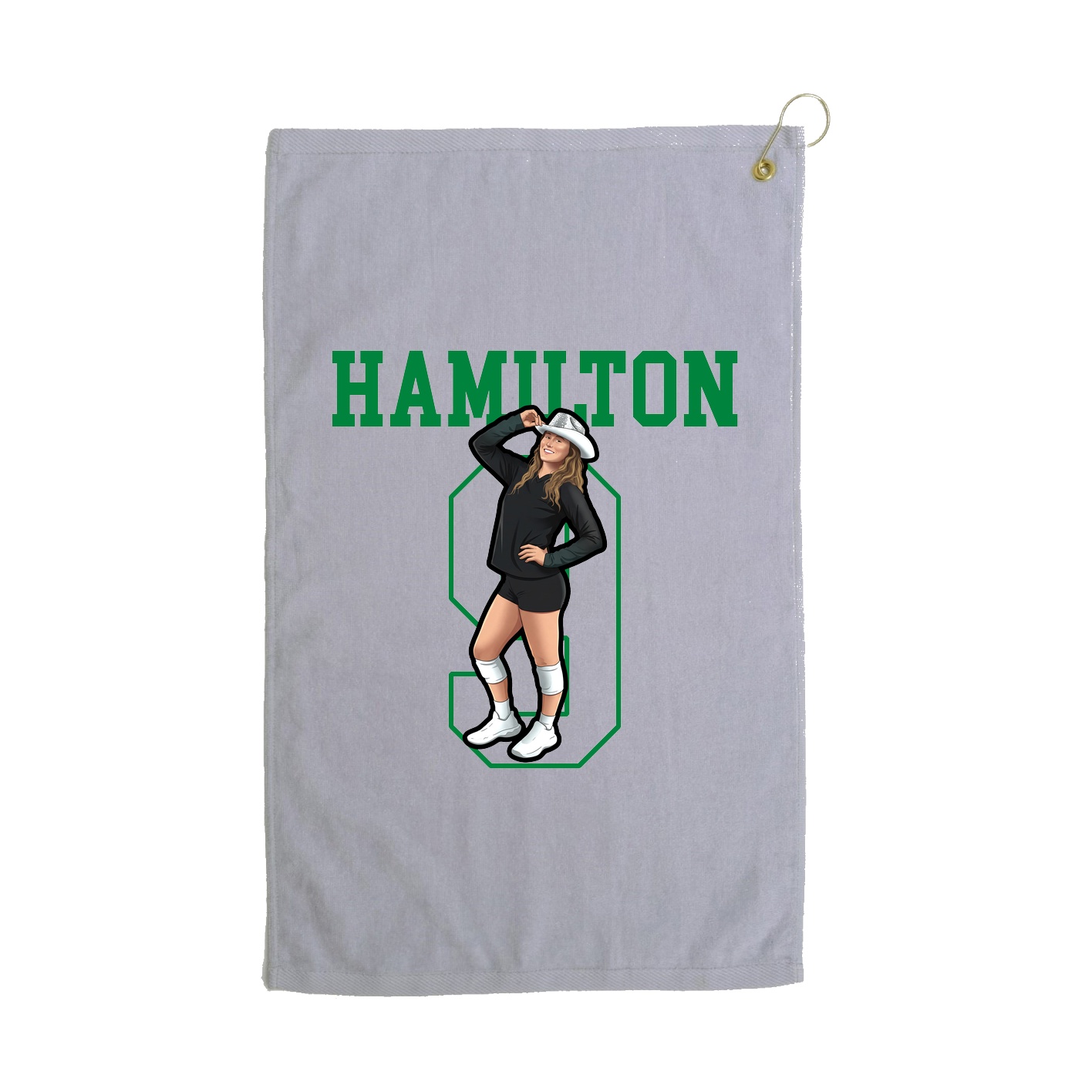 Golf Towel — Shirsey in Grey