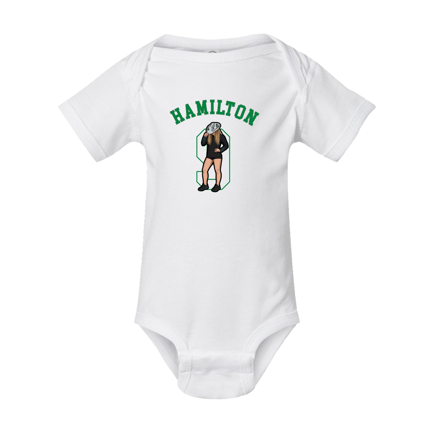 Baby Onesie — Shirsey Arch in White
