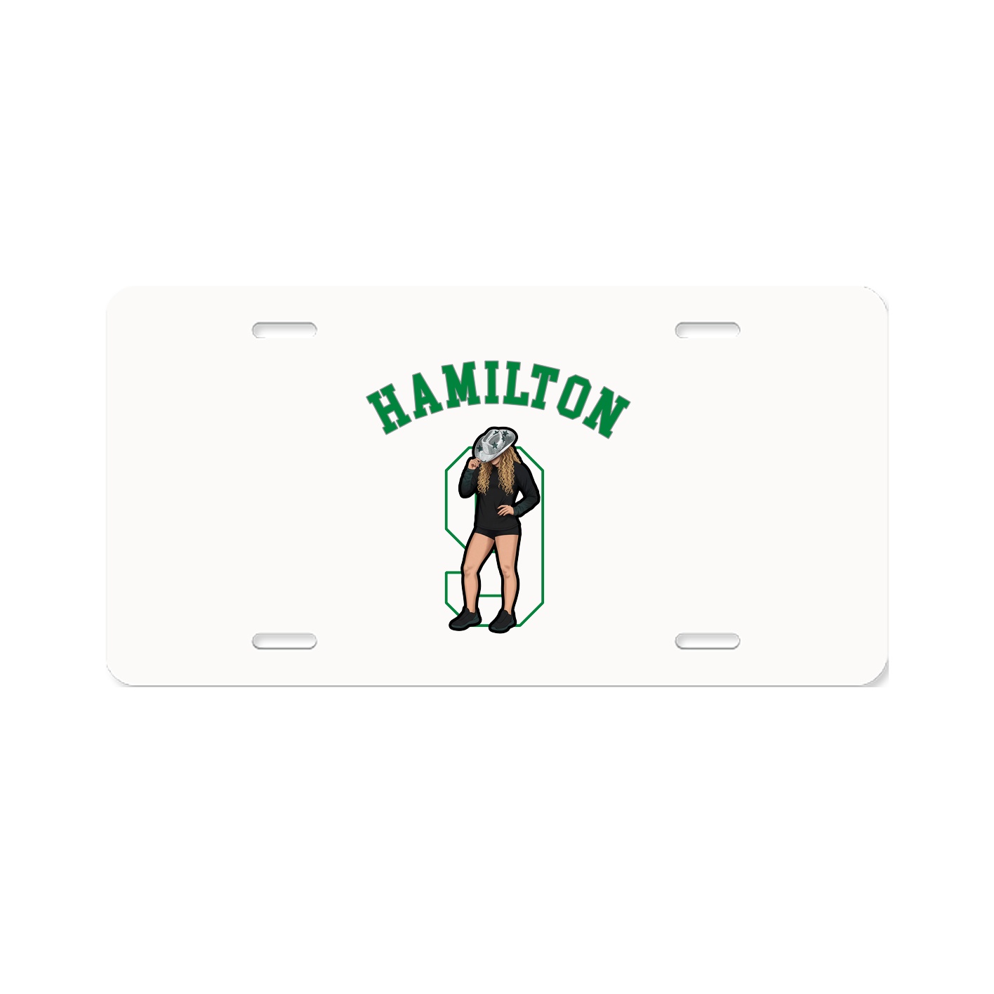 License Plate — Shirsey Arch in Classic