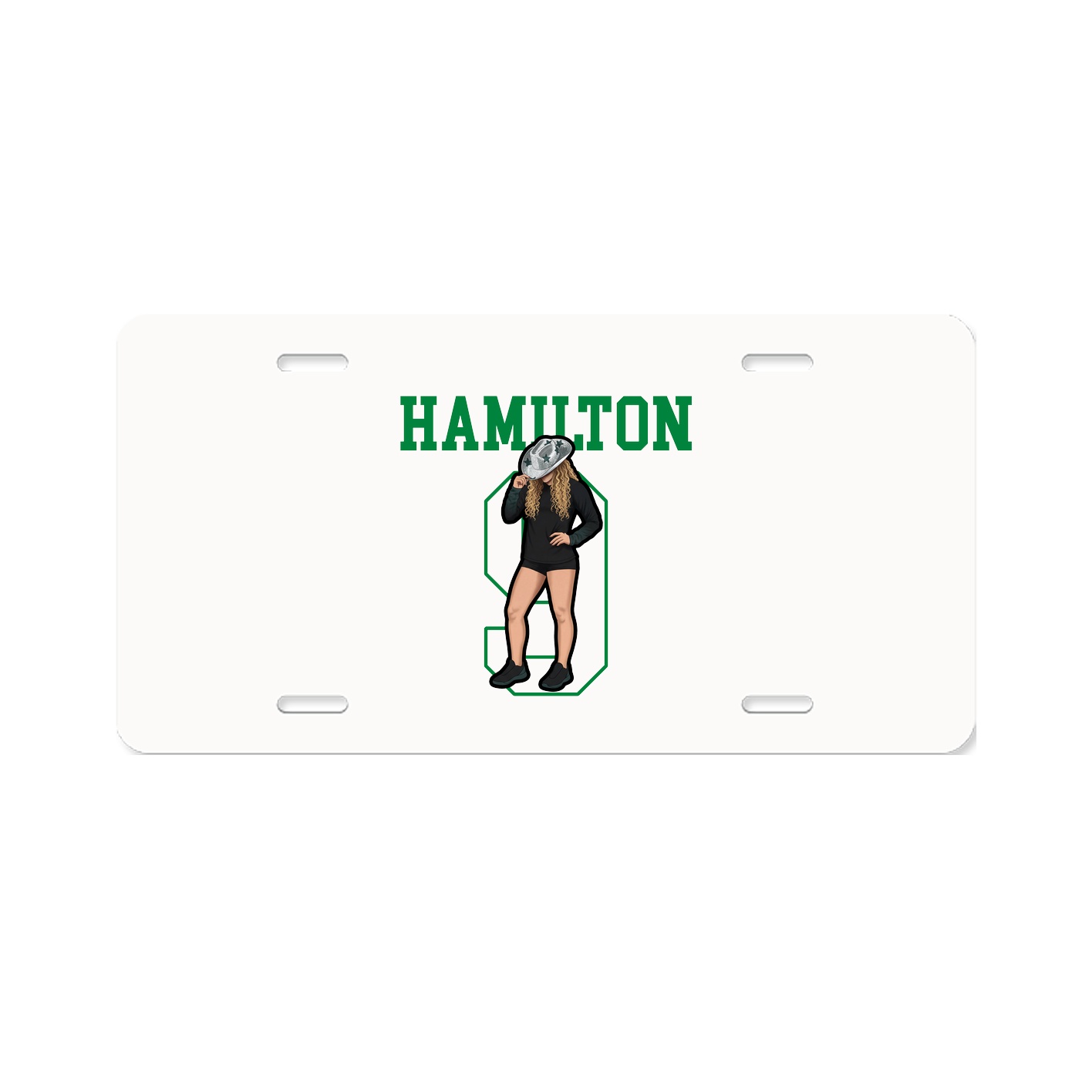 License Plate — Shirsey in Classic