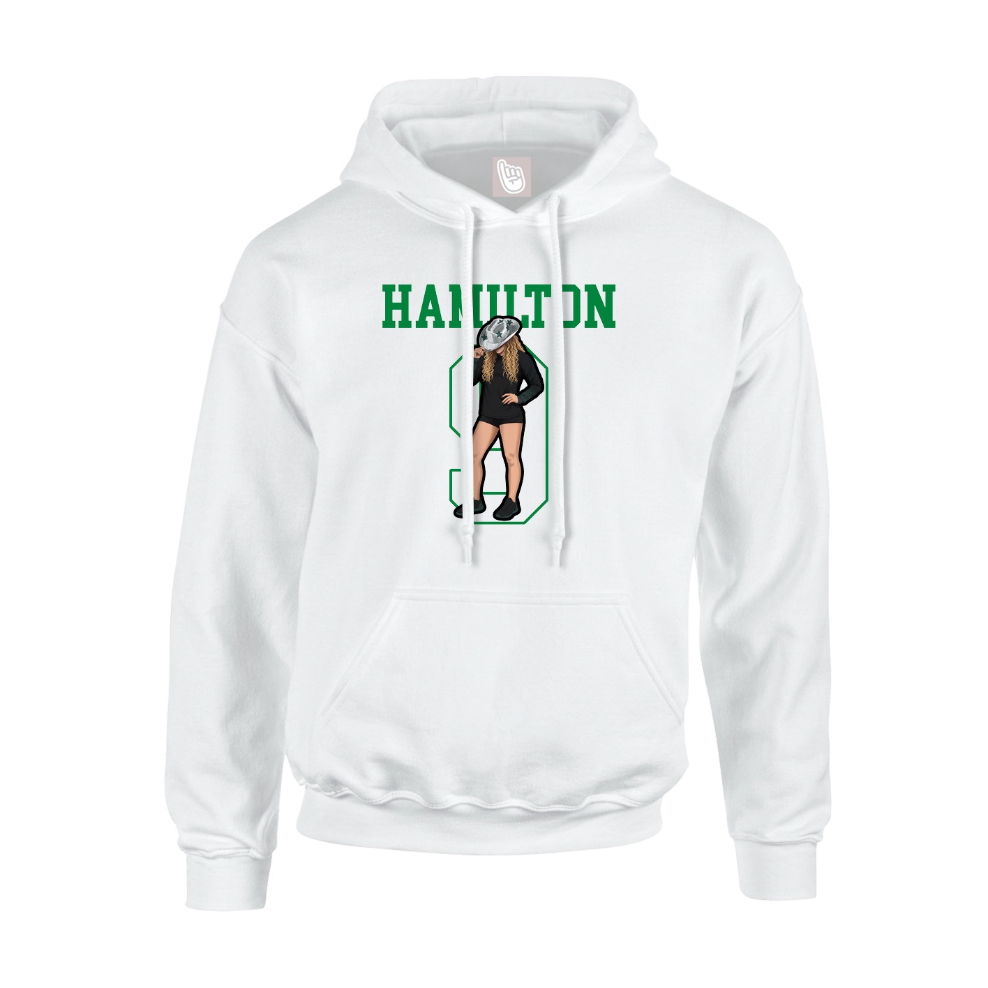 Youth Hoodie — Shirsey in White
