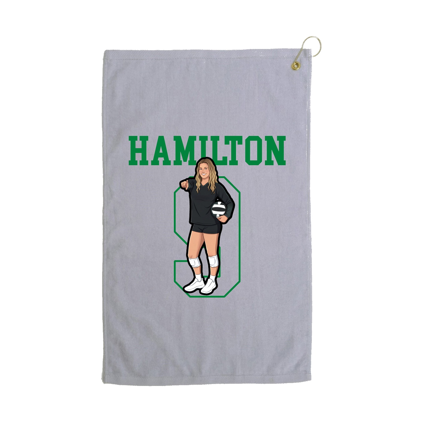 Golf Towel — Shirsey in Grey