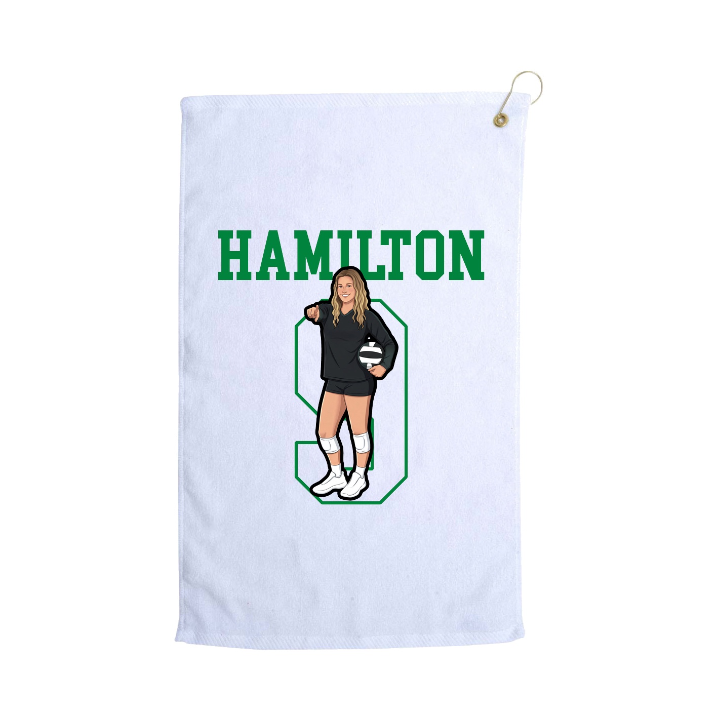 Terry Velour Golf Towel