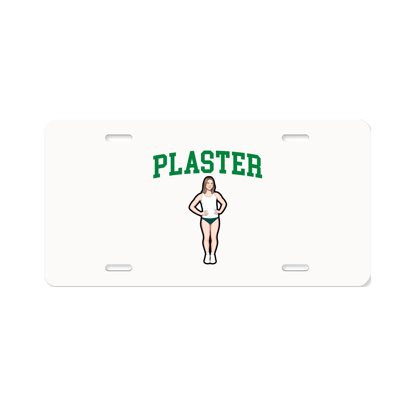 License Plate — Shirsey in Classic