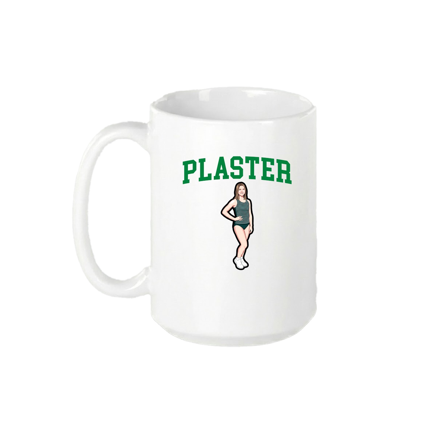 15oz Coffee Mug — Shirsey in White
