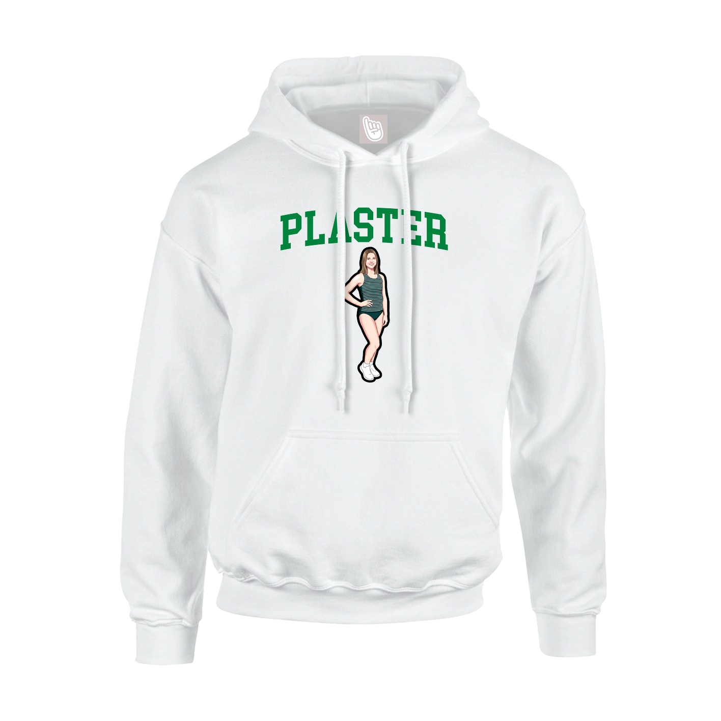 Hoodie — Shirsey in White