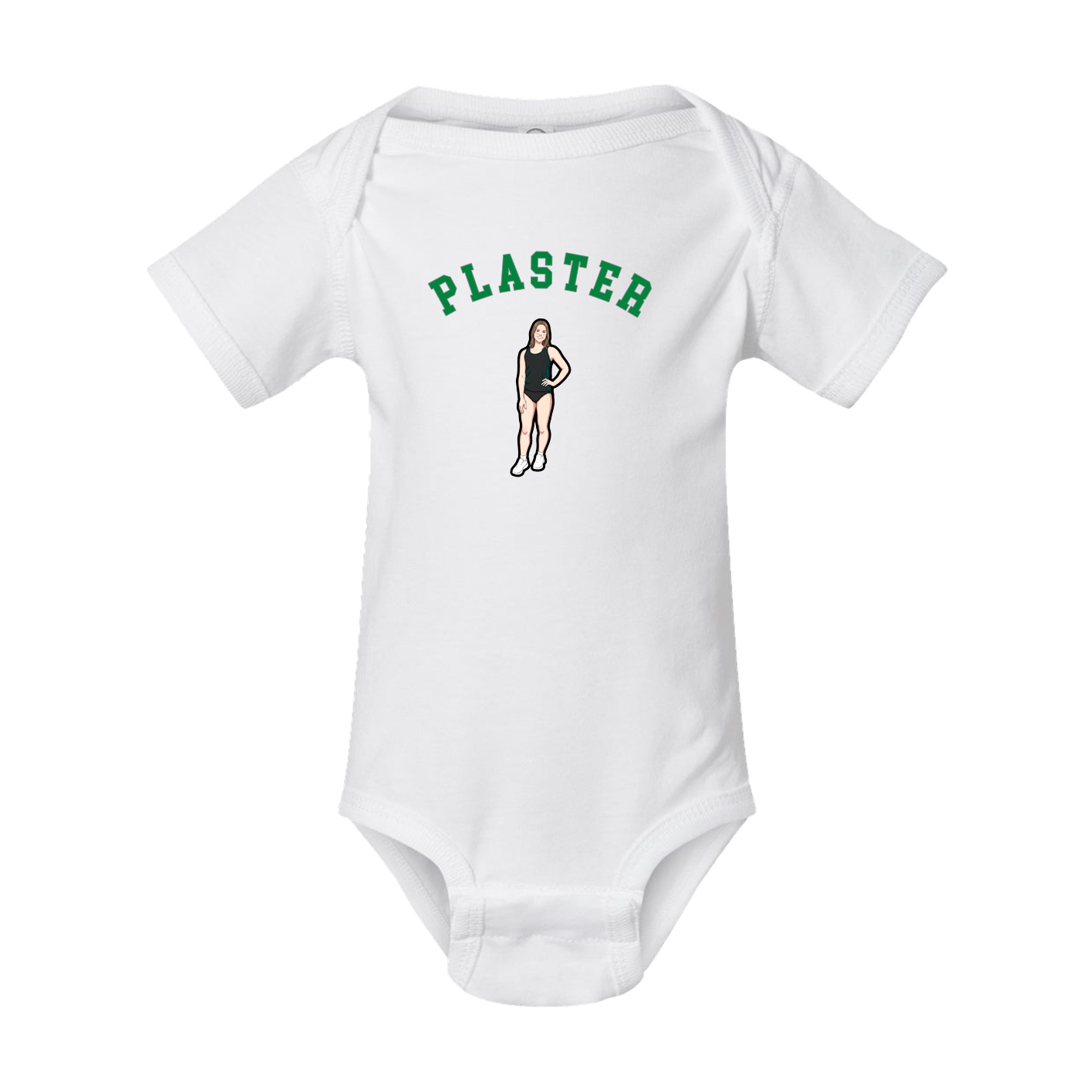 Baby Onesie — Shirsey Arch in White