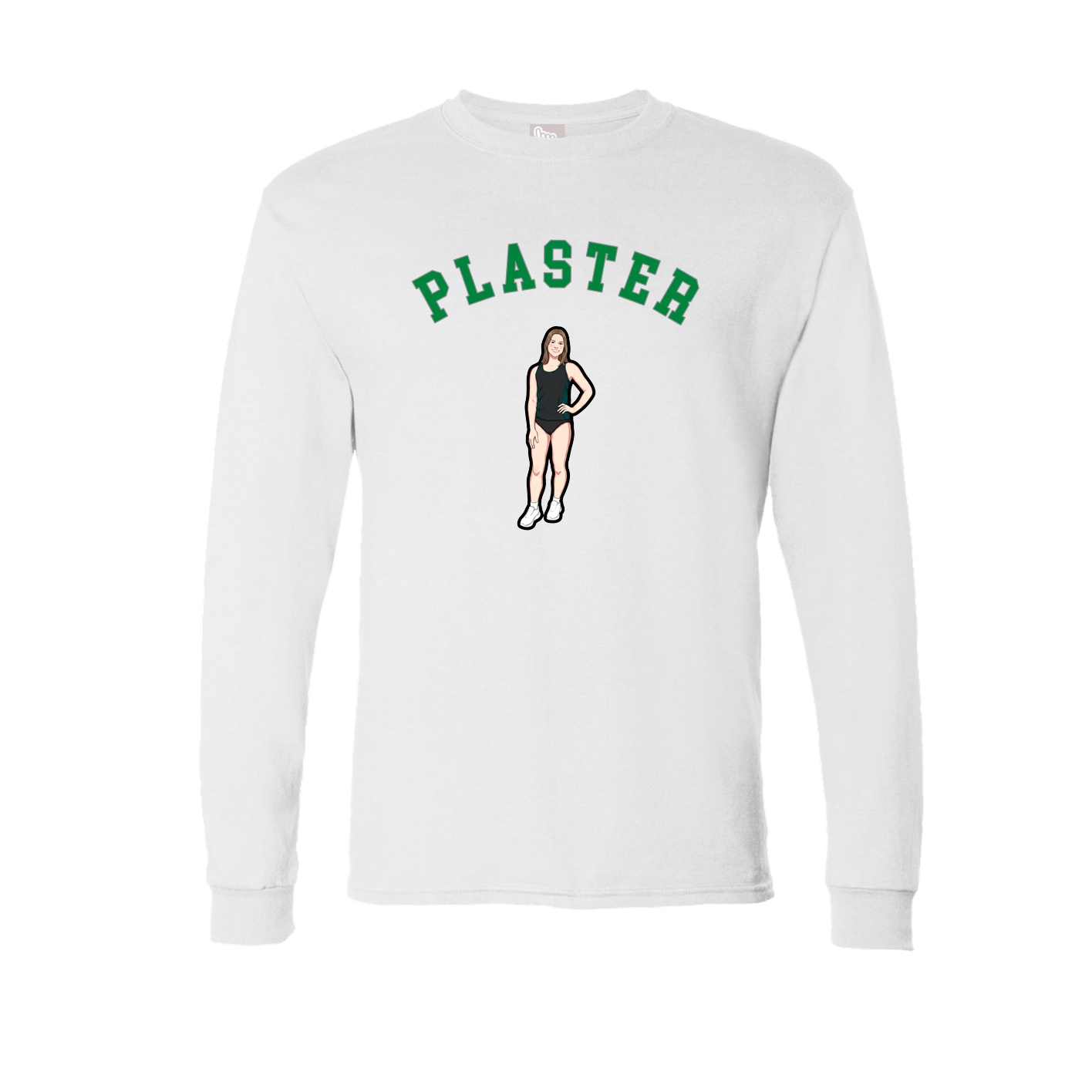 Long Sleeve Tee — Shirsey Arch in White