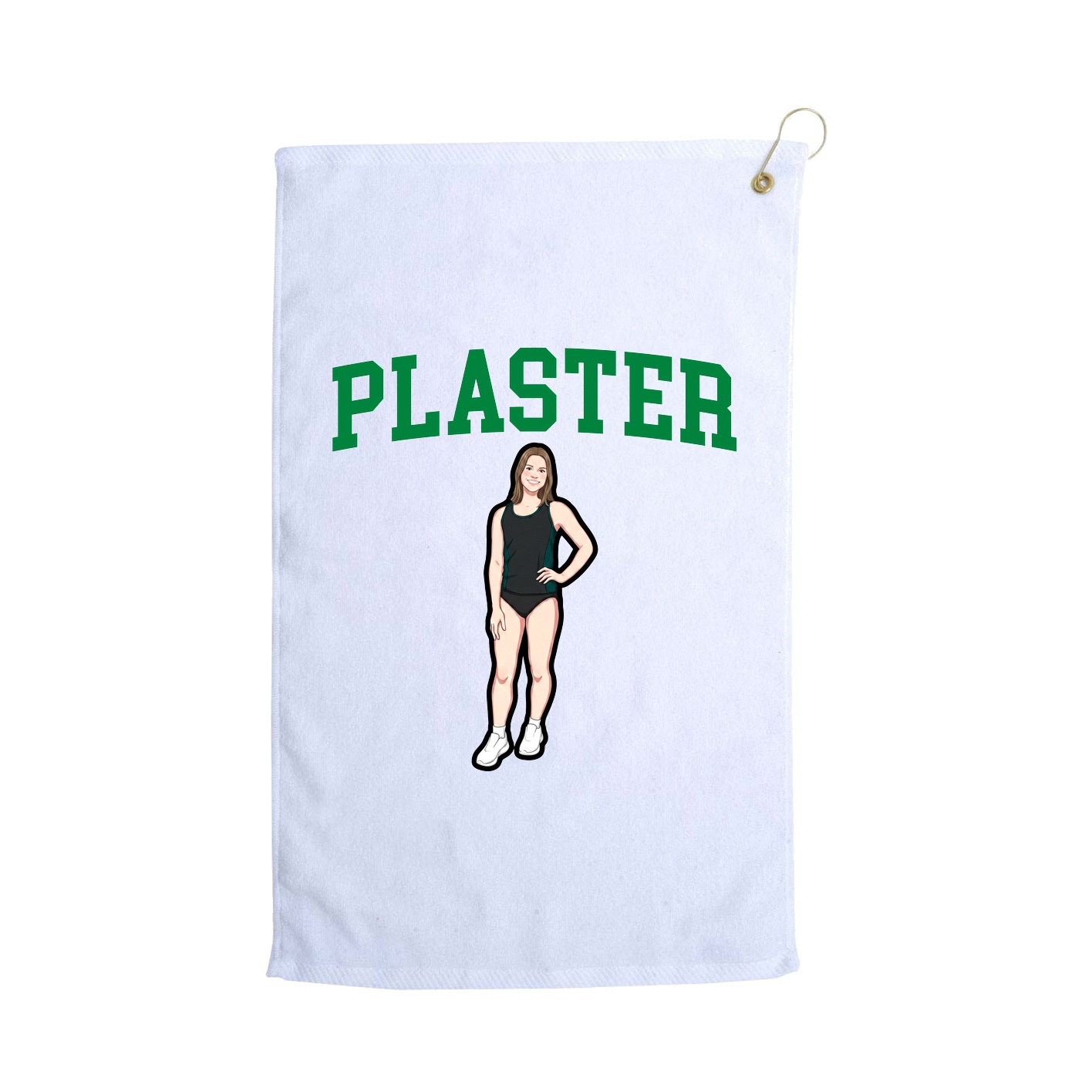 Golf Towel — Shirsey in White