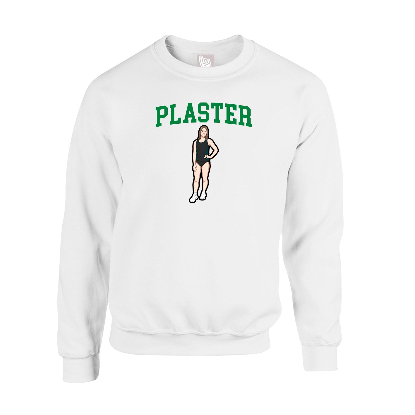 Fleece Crew — Shirsey in White