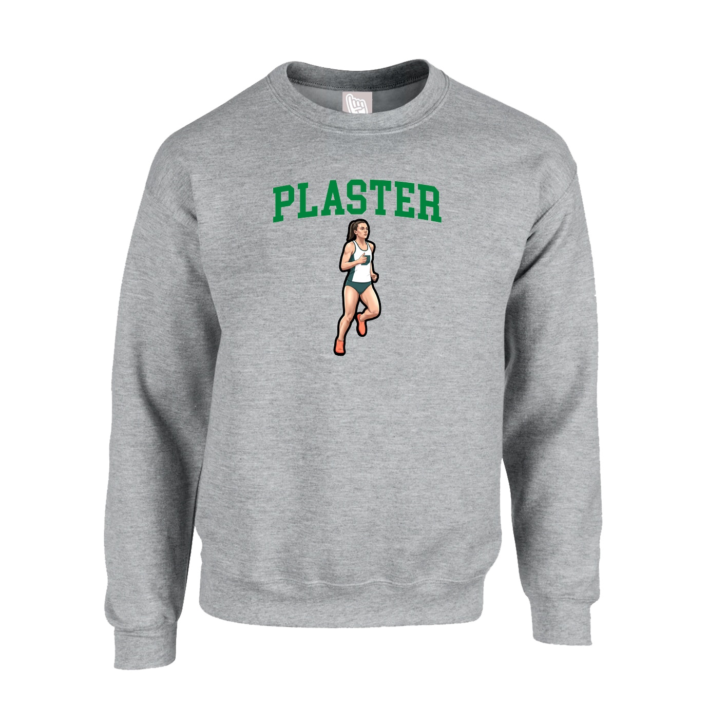 Fleece Crew — Shirsey in Grey