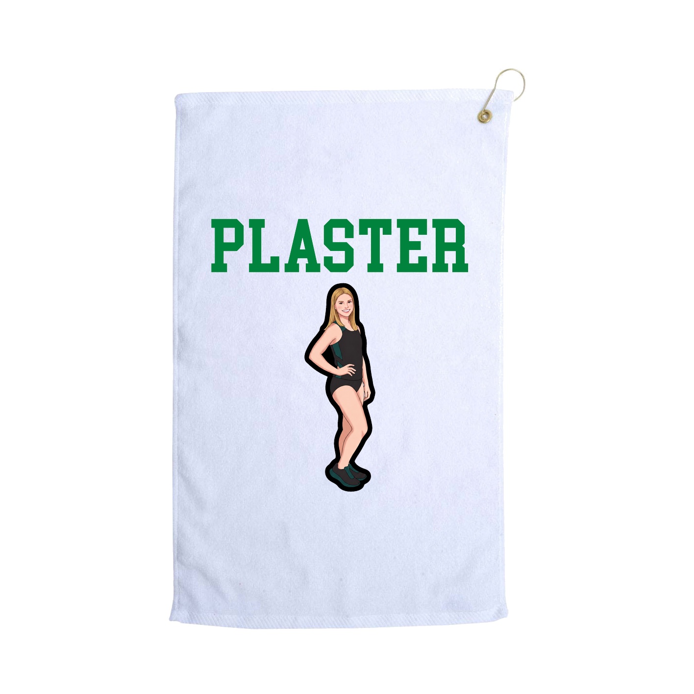 Golf Towel — Shirsey in White