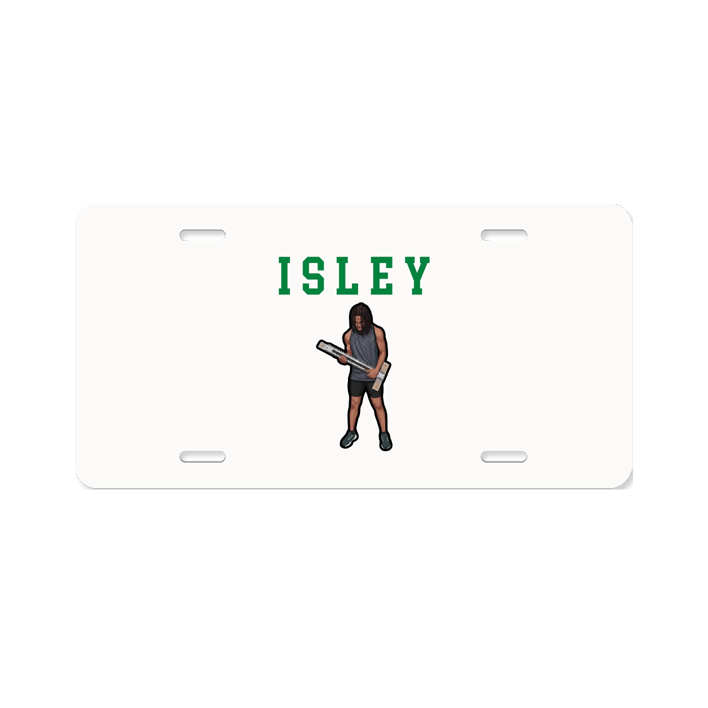 License Plate — Shirsey in Classic