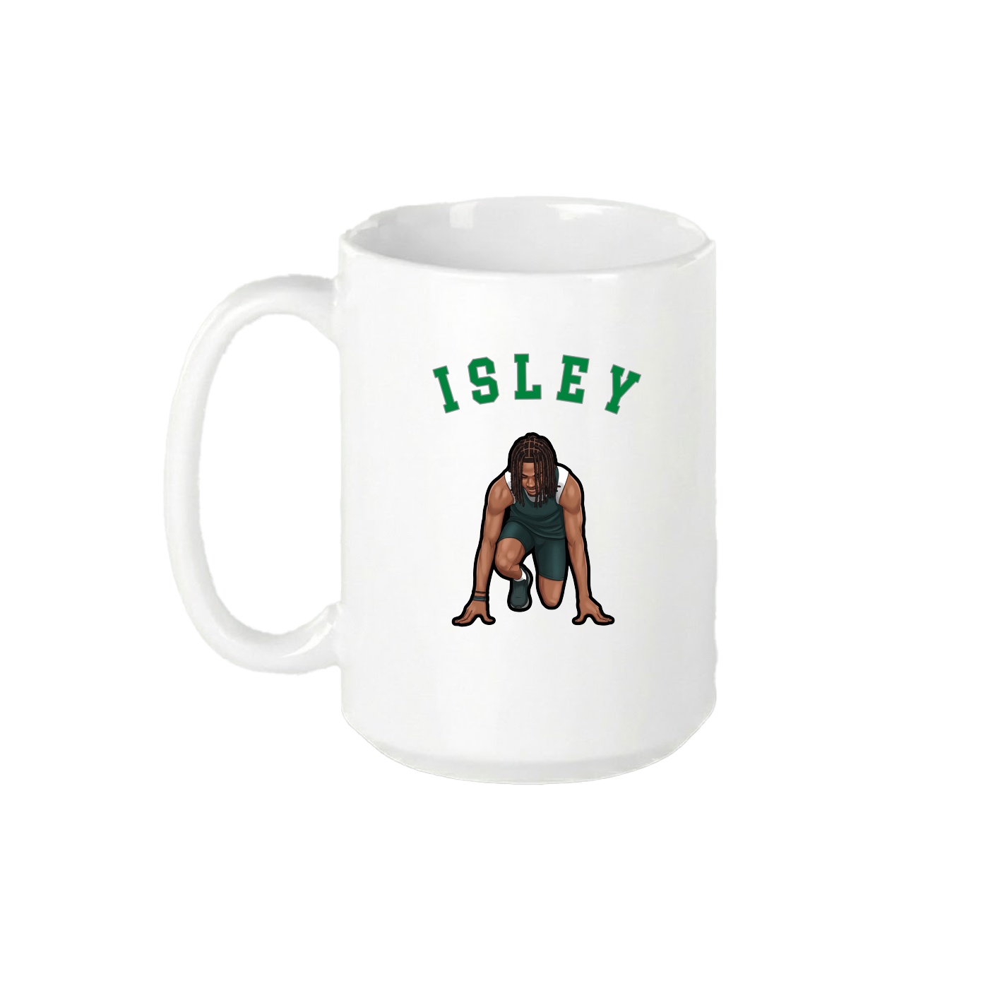15oz Coffee Mug — Shirsey Arch in White