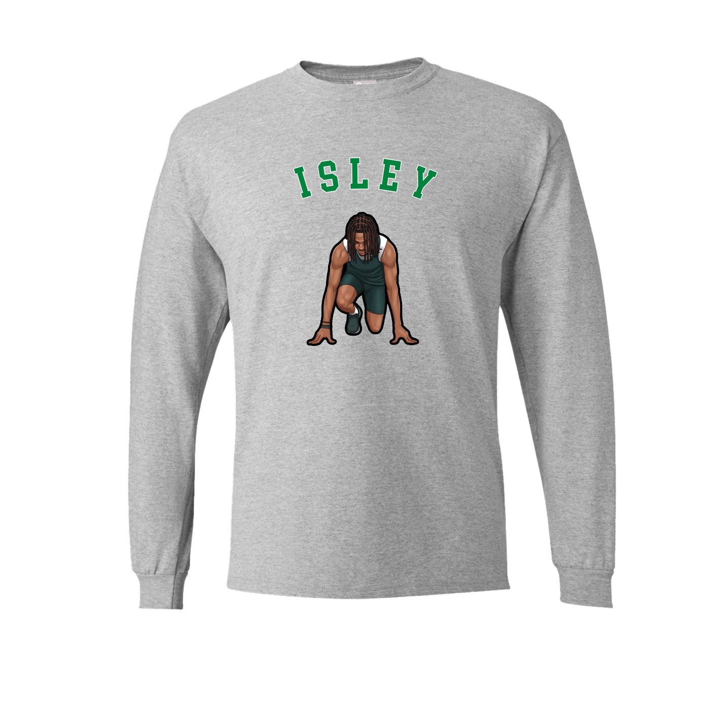 Long Sleeve Tee — Shirsey Arch in Grey