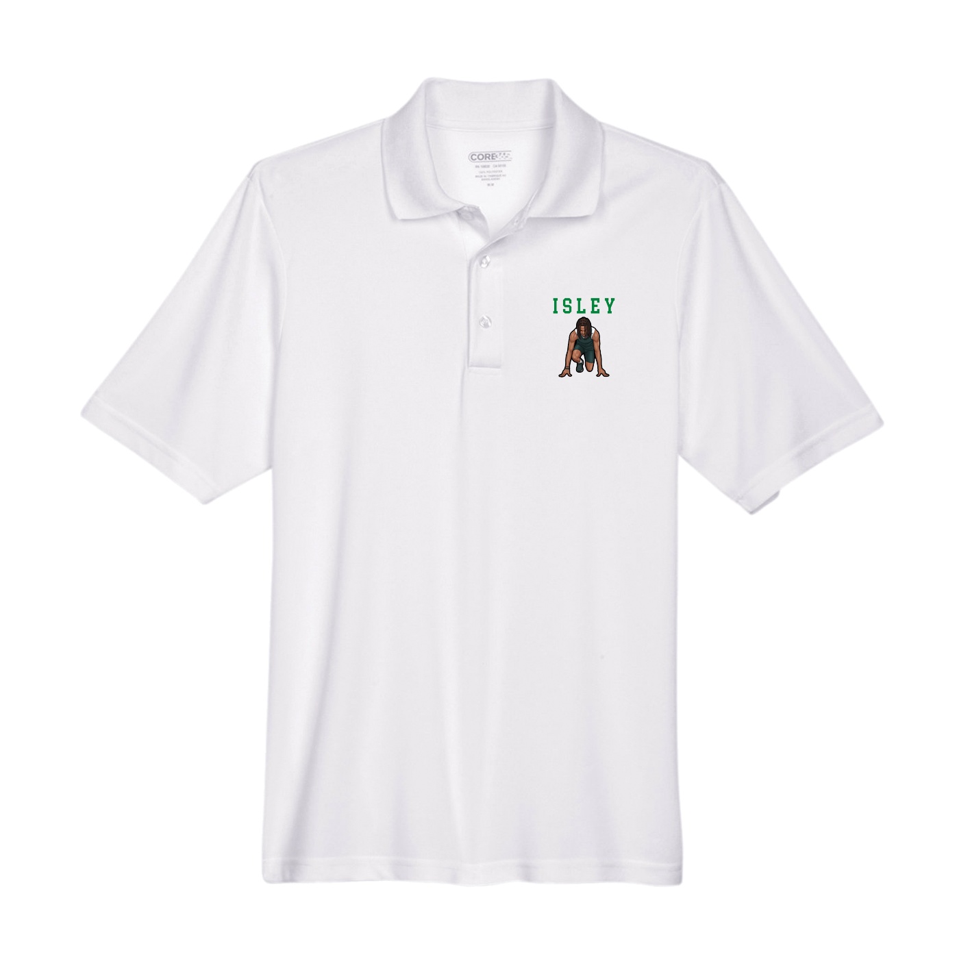 Performance Polo — Shirsey in White