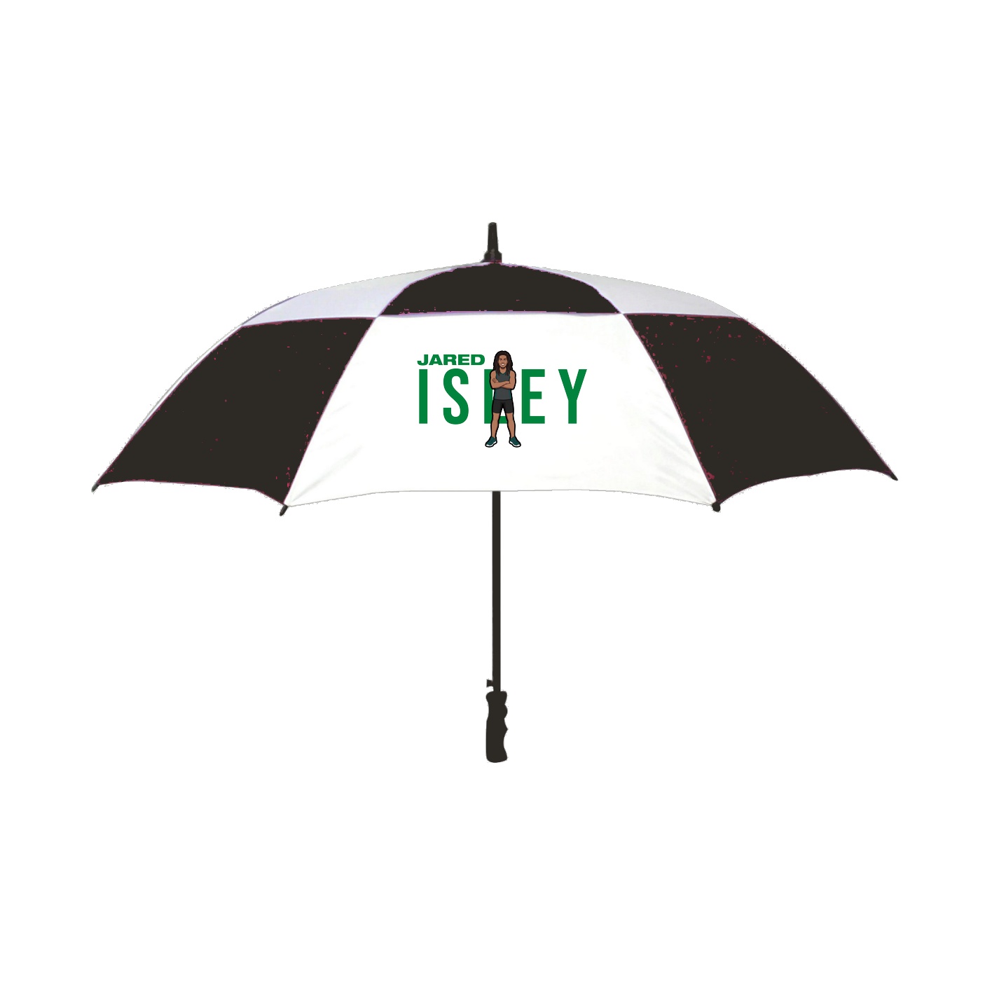 Golf Umbrella — Player Name in Black