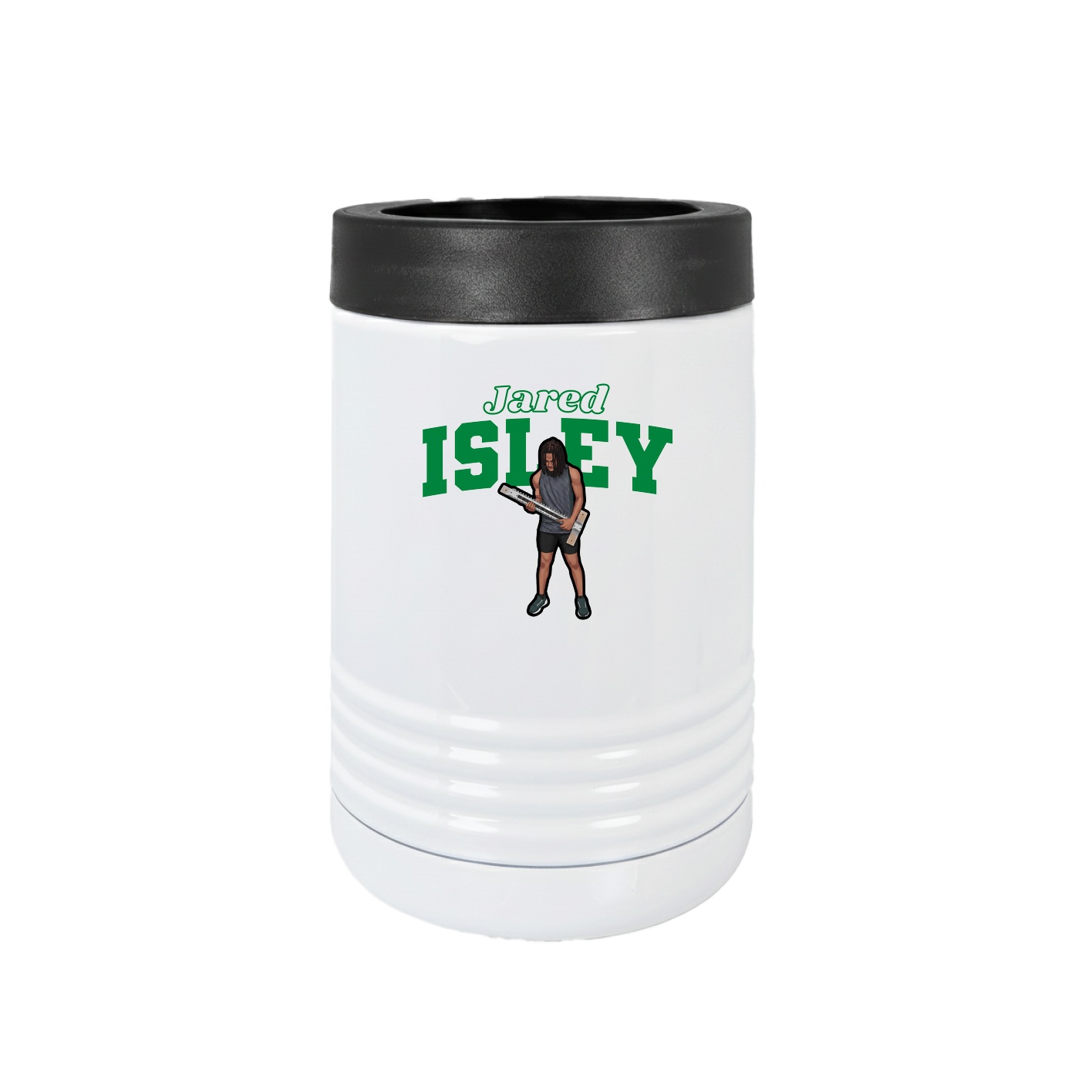 Beverage Holder — Name Arch in White