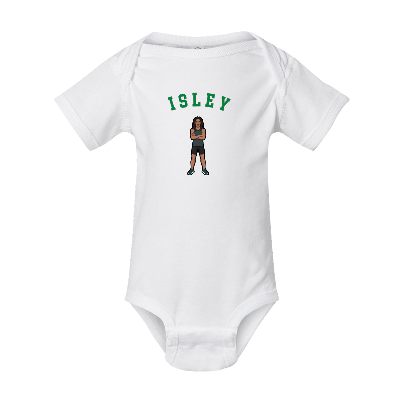 Baby Onesie — Shirsey Arch in White