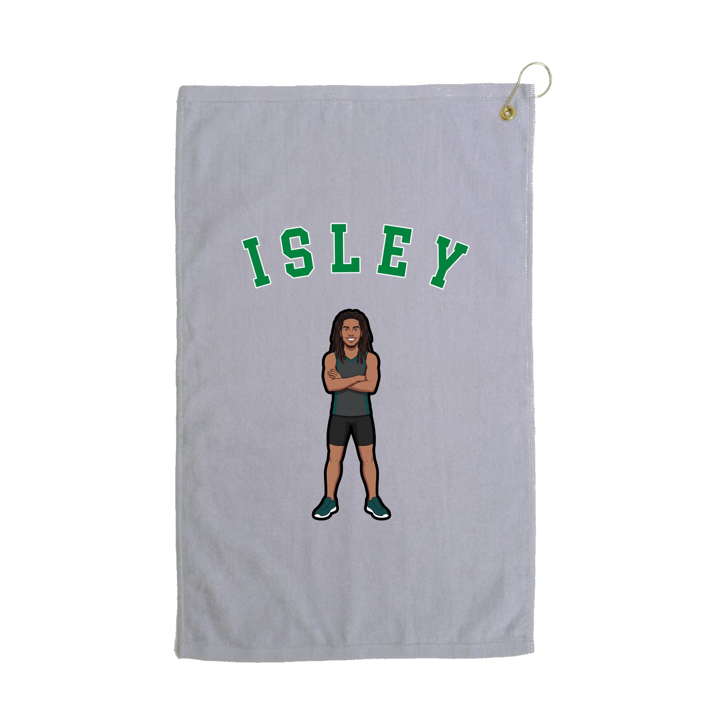 Golf Towel — Shirsey Arch in Grey